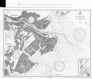 Savannah River and Wassaw Sound 1931 - Old Map Nautical Chart AC Harbors 440 - Georgia