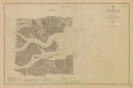 Ossabaw Sound 1879 - Old Map Nautical Chart AC Harbors 441 - Georgia