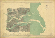 Ossabaw Sound 1911 - Old Map Nautical Chart AC Harbors 441 - Georgia