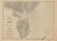 St. Catherines Sound 1926 - Old Map Nautical Chart AC Harbors 443 - Georgia