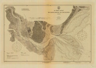 St. Andrews Sound 1915 - Old Map Nautical Chart AC Harbors 447 - Georgia