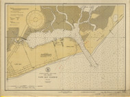 Cape May Harbor 1931 A - Old Map Nautical Chart AC Harbors 234 - New Jersey