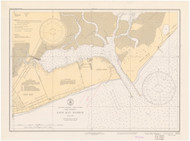 Cape May Harbor 1935 - Old Map Nautical Chart AC Harbors 234 - New Jersey