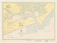 Cape May Harbor 1945 - Old Map Nautical Chart AC Harbors 234 - New Jersey