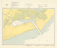 Cape May Harbor 1950 - Old Map Nautical Chart AC Harbors 234 - New Jersey
