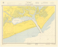 Cape May Harbor 1956 - Old Map Nautical Chart AC Harbors 234 - New Jersey