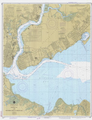 Raritan Bay and Southern Part of Arthur Kill 1981 - Old Map Nautical Chart AC Harbors 12331 - New Jersey