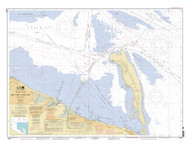 New York Lower Bay Southern Part 2011 - Old Map Nautical Chart AC Harbors 12401 - New Jersey