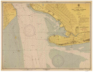 Gravesend Bay 1946 - Old Map Nautical Chart AC Harbors 540 - New York