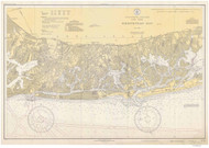 Hempstead Bay 1937 B - Old Map Nautical Chart AC Harbors 579 - New York