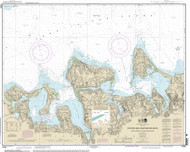 Oyster and Huntington Bays 2014 - Old Map Nautical Chart AC Harbors 12365 - New York