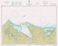 Port Jefferson 1984 - Old Map Nautical Chart AC Harbors 12362 - New York