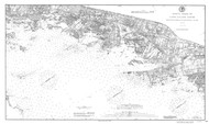 New Rochelle to Manursing Island 1891 - Old Map Nautical Chart AC Harbors 361 - New York