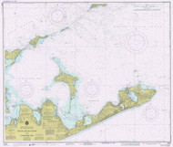 Block Island Sound and Gardiners Bay 1978 - Old Map Nautical Chart AC Harbors 13209 - New York