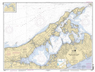 Shelter Island Sound and Peconic Bays 2008 - Old Map Nautical Chart AC Harbors 12358 - New York