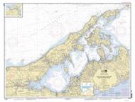 Shelter Island Sound and Peconic Bays 2011 - Old Map Nautical Chart AC Harbors 12358 - New York