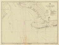 Gravesend Bay 1952 - Old Map Nautical Chart AC Harbors 540 - New York
