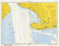 Gravesend Bay 1959 - Old Map Nautical Chart AC Harbors 540 - New York