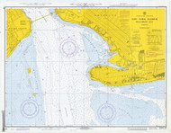 Gravesend Bay 1971 - Old Map Nautical Chart AC Harbors 540 - New York