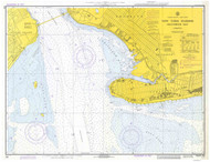 Gravesend Bay 1973 - Old Map Nautical Chart AC Harbors 540 - New York