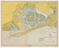 Jamaica Bay and Rockaway Inlet 1948 - Old Map Nautical Chart AC Harbors 542 - New York