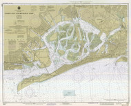 Jamaica Bay and Rockaway Inlet 1980 - Old Map Nautical Chart AC Harbors 12350 - New York