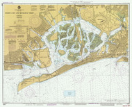 Jamaica Bay and Rockaway Inlet 1985 - Old Map Nautical Chart AC Harbors 12350 - New York