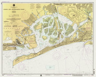 Jamaica Bay and Rockaway Inlet 1995 - Old Map Nautical Chart AC Harbors 12350 - New York