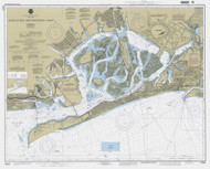 Jamaica Bay and Rockaway Inlet 2001 - Old Map Nautical Chart AC Harbors 12350 - New York