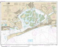 Jamaica Bay and Rockaway Inlet 2014 - Old Map Nautical Chart AC Harbors 12350 - New York
