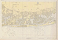 Hempstead Bay 1930 - Old Map Nautical Chart AC Harbors 579 - New York
