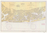 Hempstead Bay 1941 - Old Map Nautical Chart AC Harbors 579 - New York