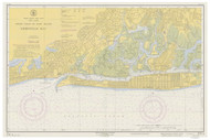 Hempstead Bay 1953 A - Old Map Nautical Chart AC Harbors 579 - New York