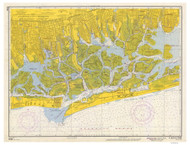 Hempstead Bay 1965 B - Old Map Nautical Chart AC Harbors 579 - New York
