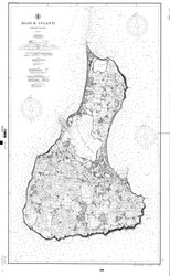 Block Island 1905 - Old Map Nautical Chart AC Harbors 269 - Rhode Island