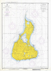 Block Island 1968 - Old Map Nautical Chart AC Harbors 269 - Rhode Island
