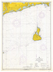 Point Judith to Montauk Point 1966 - Old Map Nautical Chart AC Harbors 271 - Rhode Island
