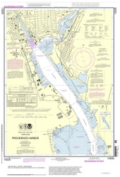Providence Harbor 2013 - Old Map Nautical Chart AC Harbors 13225 - Rhode Island