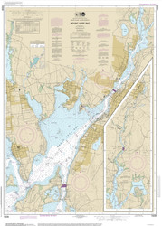 Mount Hope Bay 2013 - Old Map Nautical Chart AC Harbors 13226 - Rhode Island