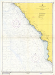 Point Conception to Point Sur 1952 Nautical Map Reprint 5302 California - Big Area Post 1917