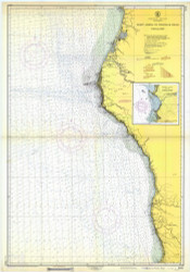 Point Arena to Trinidad Head 1952 Nautical Map Reprint 5602 California - Big Area Post 1917