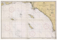 San Diego to Santa Rosa Island 1941 Nautical Map Reprint 5101 California - Big Area Post 1917