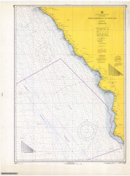 Point Conception to Point Sur 1967 Nautical Map Reprint 5302 California - Big Area Post 1917