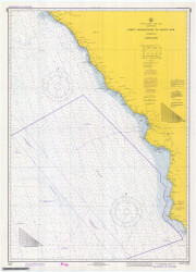 Point Conception to Point Sur 1974 Nautical Map Reprint 5302 California - Big Area Post 1917