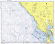 San Francisco to Point Arena 1976 Nautical Map Reprint 5502 California - Big Area Post 1917