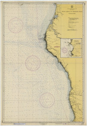 Point Arena to Trinidad Head 1948 Nautical Map Reprint 5602 California - Big Area Post 1917