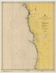 Trinidad Head to Cape Blanco 1948 Nautical Map Reprint 5702 California - Big Area Post 1917