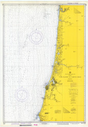 Cape Blanco to Yaquina Head 1973 Nautical Map Reprint 5802 Oregon - Big Area Post 1917