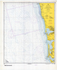 Columbia River to Destruction Island 1968 Nautical Map Reprint 6002 Oregon - Big Area Post 1917