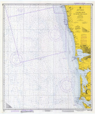 Columbia River to Destruction Island 1973 Nautical Map Reprint 6002 Oregon - Big Area Post 1917